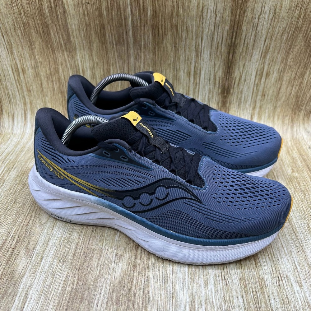 Saucony Ride 18 Men's Size 9 Dusk Pollen Running Shoes Sneakers S21000-162